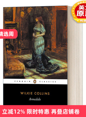 英文原版 Armadale 阿玛代尔 威尔基·柯林斯 黑经典 英文版 进口英语原版书籍