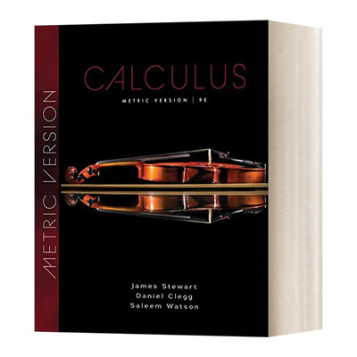 英文原版 Stewart Calculus Metric Edition 斯图尔特微积分 公制单位精装第9版 英文版 进口英语原版书籍