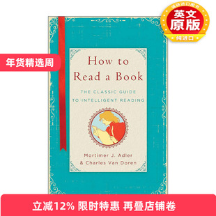 英文原版 How to Read a Book 如何阅读一本书 精装 英文版 进口英语原版书籍