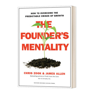 如何克服成长 精装 Mentality 英文原版 危机预测 进口英语原版 Founder 英文版 The 书籍 创始人精神 公司创始人心理