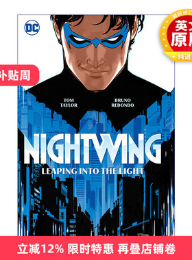 英文原版 Nightwing 1 Leaping into the Light 夜翼 卷1 跃入光明 DC漫画 Tom Taylor 英文版 进口英语原版书籍
