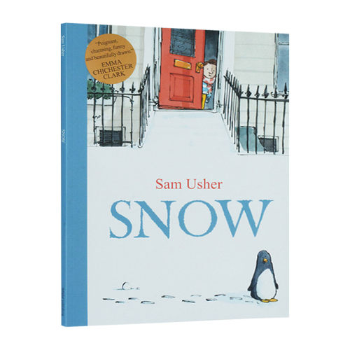 雪 Snow 英文原版 气候绘本 儿童英语图画故事书 自然系列 水彩画风 Sam Usher 英文版进口原版书籍