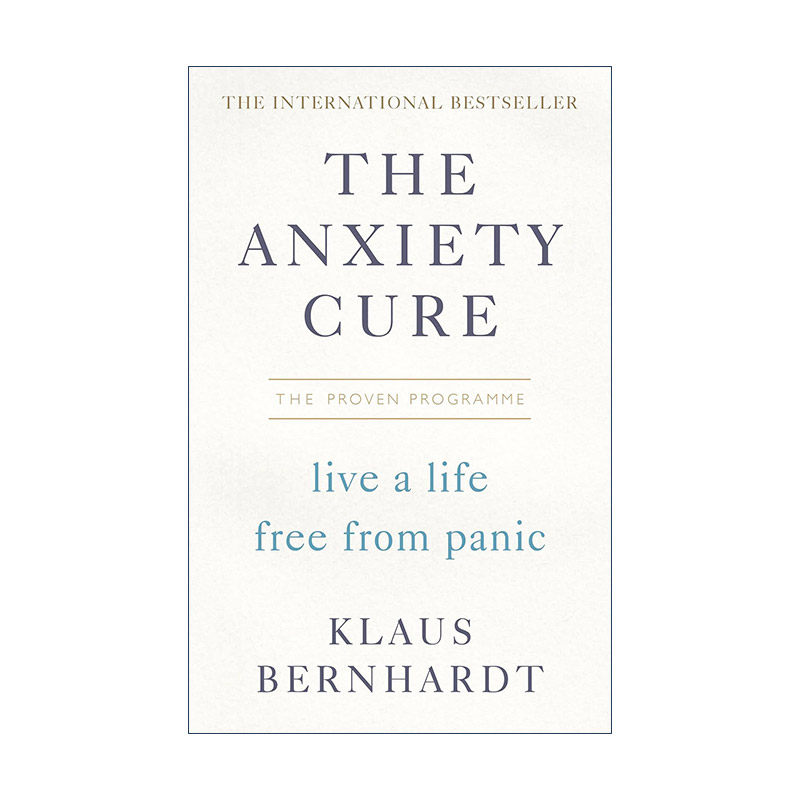 英文原版 The Anxiety Cure 零恐慌 摆脱焦虑症的高效方法 英文版 进口英语原版书籍