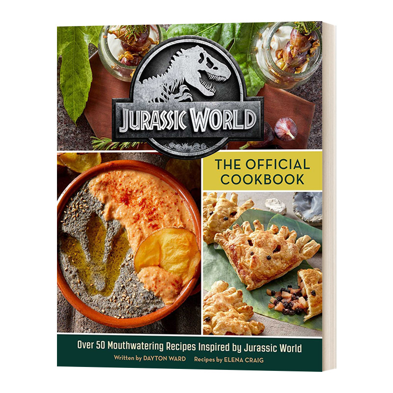 英文原版 Jurassic World The Official Cookbook 侏罗纪世界官方食谱 精装 英文版 进口英语原版书籍