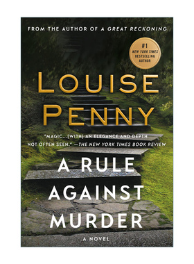 英文原版 A Rule Against Murder A Chief Inspector Gamache Novel 禁止谋杀的规则 伽马什探长系列4 露易丝佩妮 英文版 进口书籍