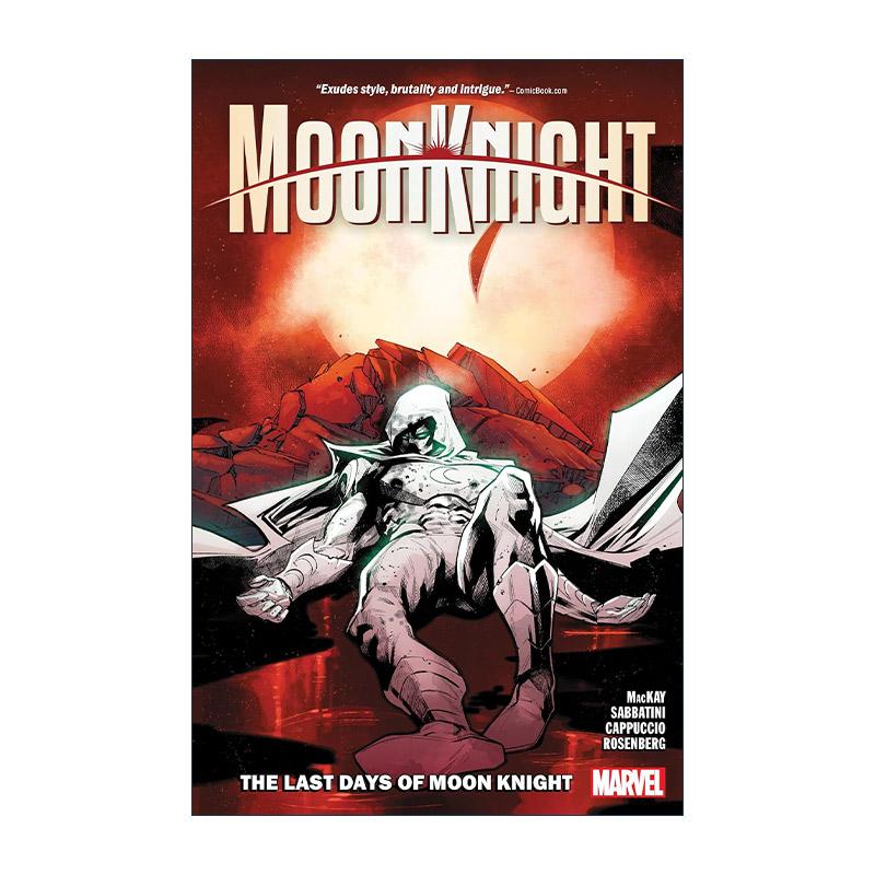 英文原版 Moon Knight Vol.5 The Last Days of Moon Knight 月光骑士 卷五 末日 漫威漫画 Jed Mackay 英文版 进口英语原版书籍