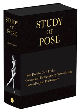 精装正版 一千种姿势 英文原版 Coco Rocha拍照姿势 Study of Pose 1000 Poses 时尚女王可可罗查 英文版进口人像摄影艺术书籍