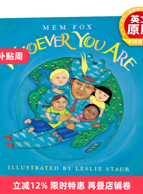 英文原版 Whoever You Are 不管你是谁 平装绘本 英文版 进口英语原版书籍儿童全英语书