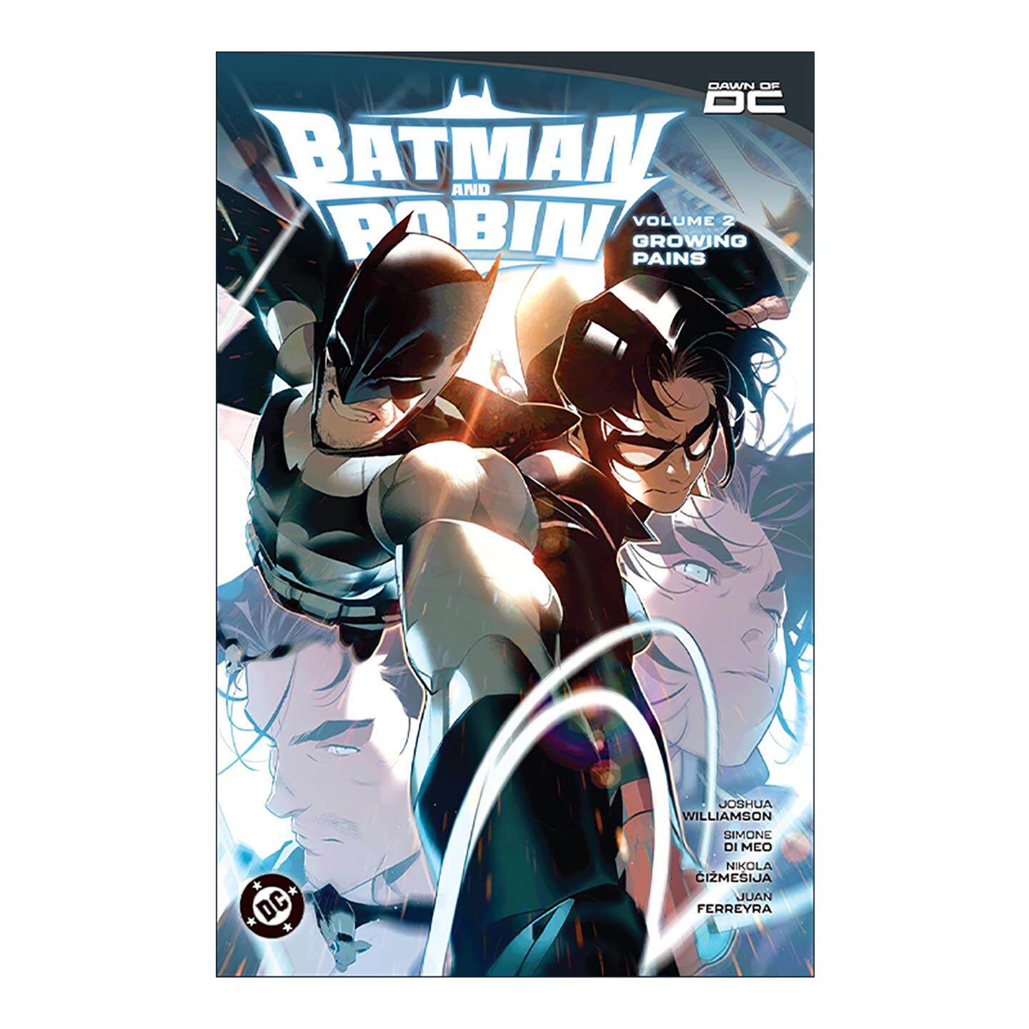 英文原版 Batman and Robin Vol. 2 Growing Pains 蝙蝠侠与罗宾 卷二 成长的烦恼 DC漫画 英文版 进口英语原版书籍
