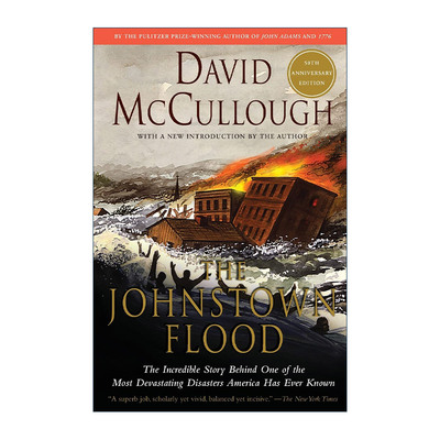 英文原版 Johnstown Flood 约翰斯敦洪水 影视原著 大卫麦卡洛 英文版 进口英语原版书籍