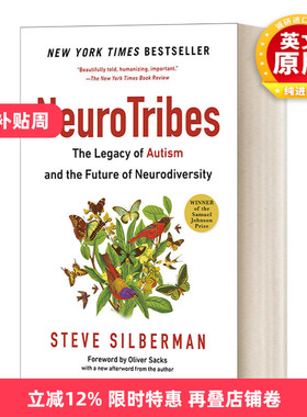 英文原版 NeuroTribes 神经部落 孤独症的遗产和神经多元化的未来 心理学 Steve Silberman 英文版 进口英语原版书籍