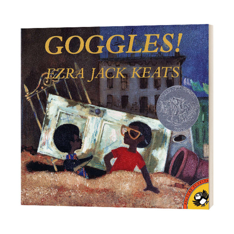 英文原版 goggles 护目镜 酷眼镜 凯迪克银奖绘本 英文版 进口英语