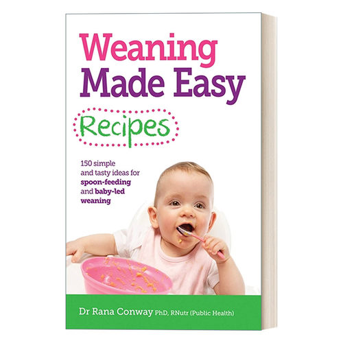 英文原版 Weaning Made Easy Recipes 孩子断奶食谱 英文版 进口英语原版书籍