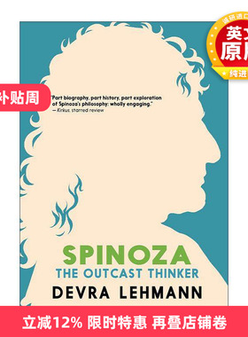 英文原版 Spinoza The Outcast Thinker Philosophy for Young People 斯宾诺莎 被放逐的思想家 青年哲学系列 进口英语原版书籍