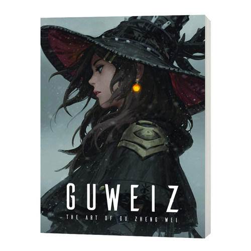 原画师Guweiz 暗夜 顾正炜插画艺术集 新加坡华人原画师 日系动漫漫画科幻风 精装 英文版进口原版英语艺术类书籍