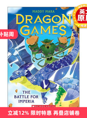 英文原版 The Battle For Imperia 龙之游戏3 英文版 进口英语原版书籍