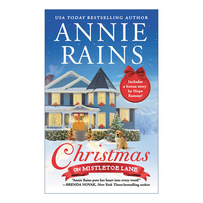 英文原版 Christmas on Mistletoe Lane 槲寄生巷的圣诞节 英文版 进口英语原版书籍
