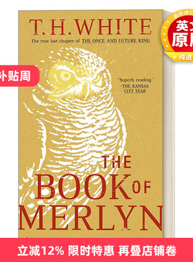 英文原版 The Book of Merlyn 梅林之书 关于永恒之王未发表的结论 经典奇幻历史小说 T. H. White 简装 英文版 进口英语原版书籍