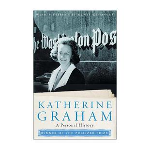 普利策奖 书籍 History 进口英语原版 Graham英文版 Katharine 凯瑟琳·格雷厄姆自传 一生略小于美国现代史 我 Personal 英文原版