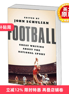 英文原版 Football a Library of America Special Publication 足球 关于国家运动的精彩文章 体育 美国文库 进口英语原版书籍