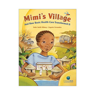 村庄 书籍 进口英语原版 英文版 精装 咪咪 看世界系列 Village Mimi 英文原版