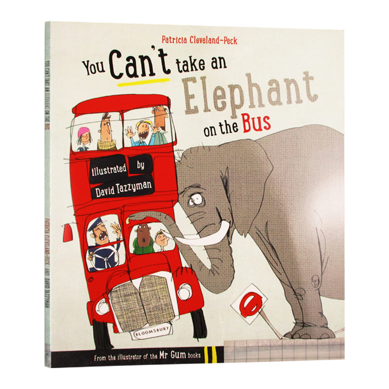 别让大象坐巴士英文原版