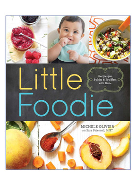 英文原版 Little Foodie 超100道婴儿食谱 英文版 进口英语原版书籍