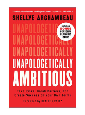 英文原版 Unapologetically Ambitious 无可置辩的雄心勃勃 英文版 进口英语原版书籍