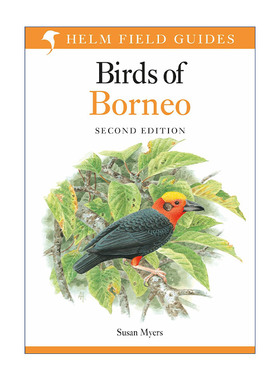 英文原版 Birds of Borneo 婆罗洲鸟类图鉴 英文版 进口英语原版书籍