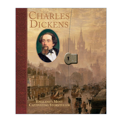 英文原版 Charles Dickens 查尔斯·狄更斯 英国迷人的说书人 儿童历史传记科普百科 精装 Catherine Wells-Cole 英文版 进口书籍
