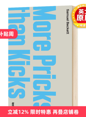 英文原版 More Pricks Than Kicks 徒劳无益 塞缪尔·贝克特 Samuel Beckett 英文版 进口英语原版书籍