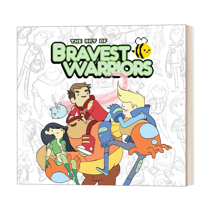 英文原版 The Art of Bravest Warriors无惧勇士漫画艺术设定集经典动画系列周边Kelsey Calaitges精装英文版进口英语书籍