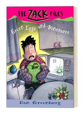 英文原版 The Zack Files 23 Greenish Eggs and Dinosaurs 札克档案系列23 儿童冒险章节桥梁书 Dan Greenburg 进口英语原版书籍