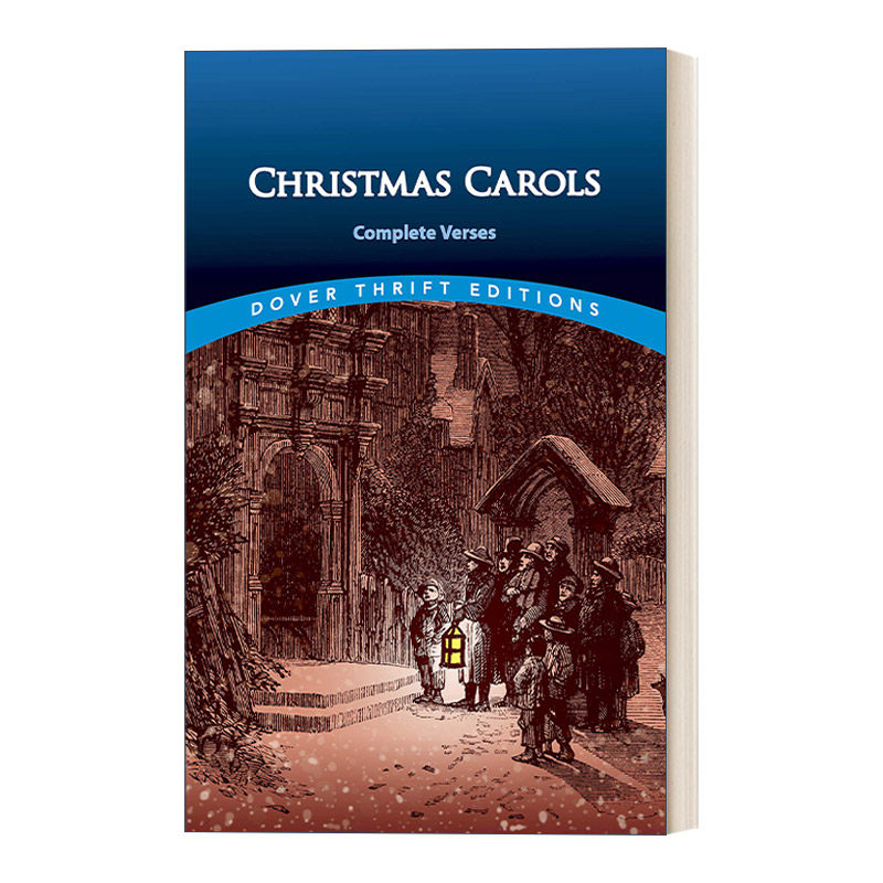 英文原版 christmas carols 圣诞圣歌 dover thrift editions 英文版