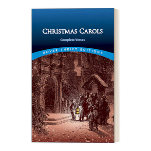 圣诞圣歌 进口英语原版 Dover 书籍 英文版 Carols Editions Thrift Christmas 英文原版