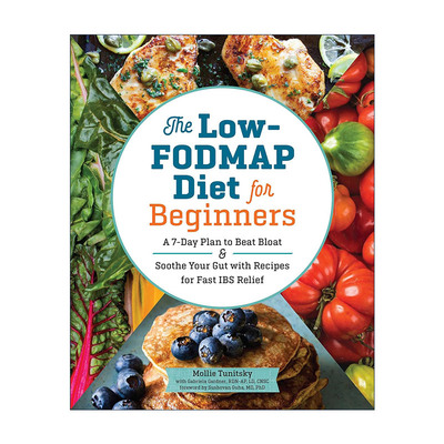 英文原版 The Low-FODMAP Diet for Beginners 低发漫饮食入门 英文版 进口英语原版书籍