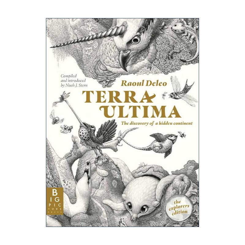 英文原版 Terra Ultima 奇异世界 隐藏大陆生物图鉴 儿童科普百科艺术插画 英文版 进口英语原版书籍