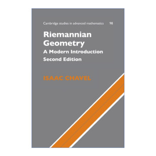 英文原版 Riemannian Geometry 黎曼几何 剑桥高等数学研究系列 英文版 进口英语原版书籍