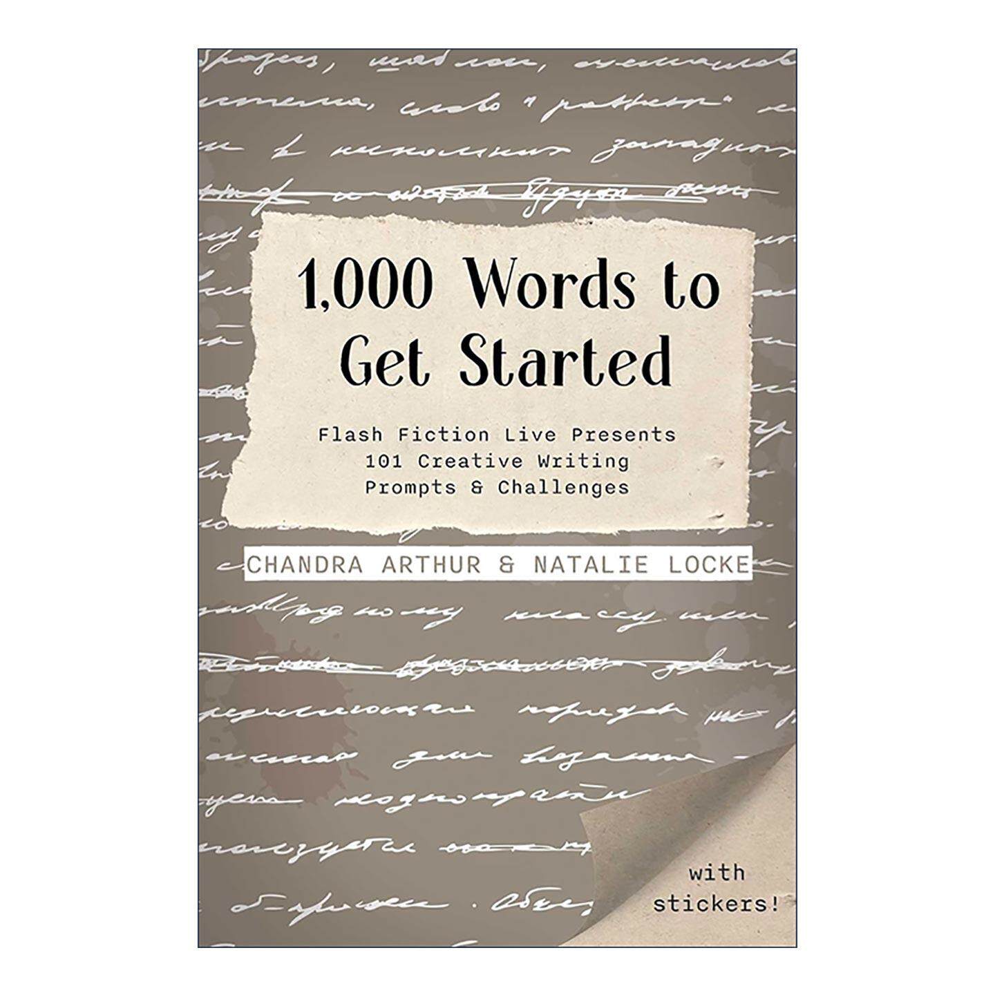 英文原版 1000 Words to Get Started 用1000字开启创作 101个创意写作灵感与挑战 英文版 进口英语原版书籍