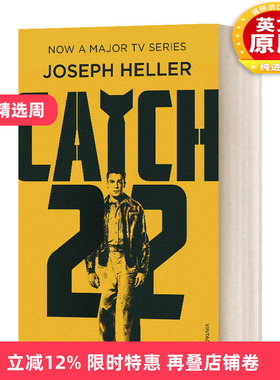 英文原版小说 Catch-22 TV Tie-In 第二十二条军规 美国文学 黑色幽默 约瑟夫海勒 电视剧封面版 英文版 进口英语原版书籍