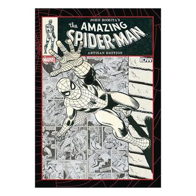 英文原版 John Romita's The Amazing Spider 超凡蜘蛛侠 艺术工匠版 IDW漫画 英文版 进口英语原版书籍