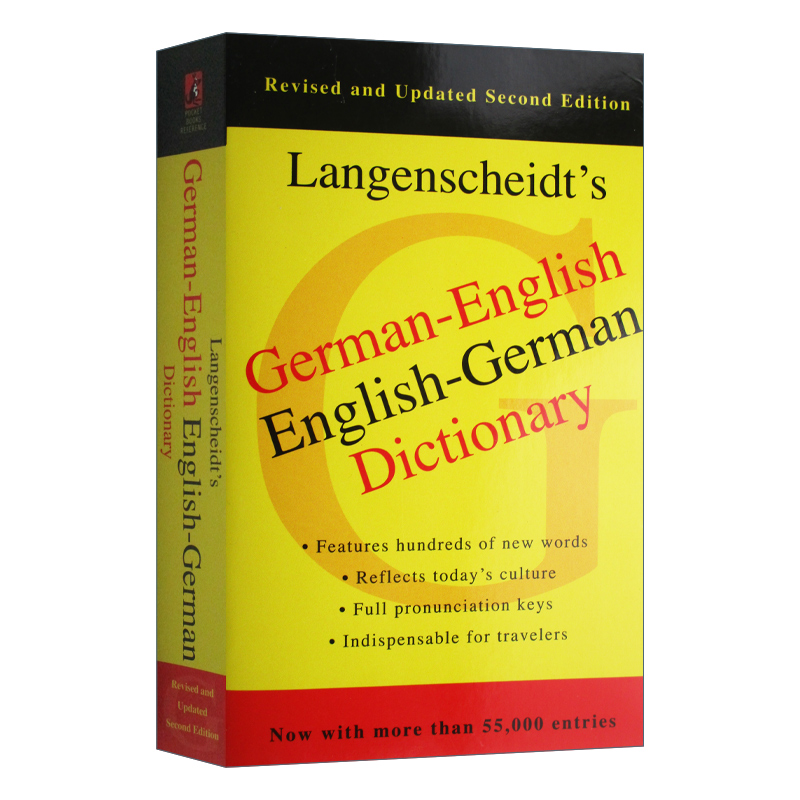 英文原版 German-English English-German Dictionary 德语英语 英德词典字典 英文版