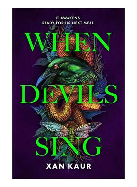 英文原版 When Devils Sing 当恶魔歌唱时 哥特式恐怖小说 英文版 进口英语原版书籍