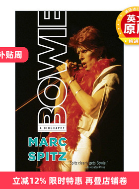 英文原版 Bowie 大卫·鲍伊传 格莱美终生成就奖得主 摇滚音乐 Marc Spitz 英文版 进口英语原版书籍