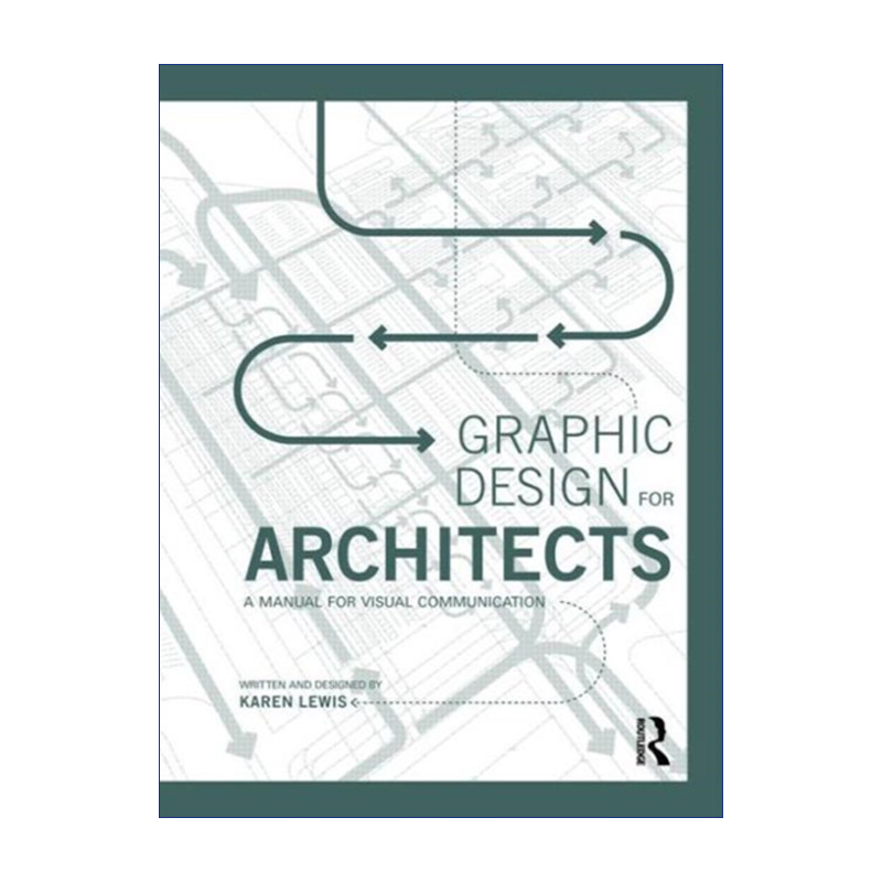 英文原版 Graphic Design for Architects 建筑师平面设计视觉手册 英文版 进口英语原版书籍
