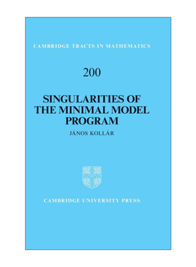 英文原版 Singularities of the Minimal Model Program 极小模型程序里的奇点 剑桥数学丛书系列 精装 英文版 进口英语原版书籍
