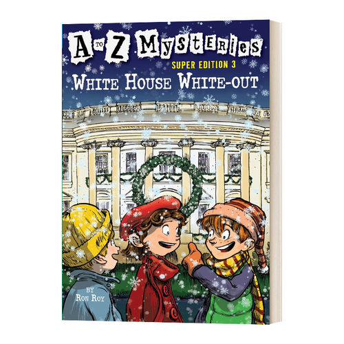 英文原版 White House White Out 白宫乳白的天空 神秘案件特别版3 A to Z Mysteries Super Edition 3 英文版 进口英语原版书籍