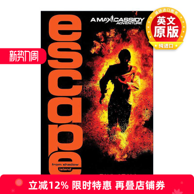 英文原版 Escape from Shadow Island 逃出暗影岛 Max Cassidy系列1 畅销青少年冒险悬疑小说 英文版 进口英语原版书籍