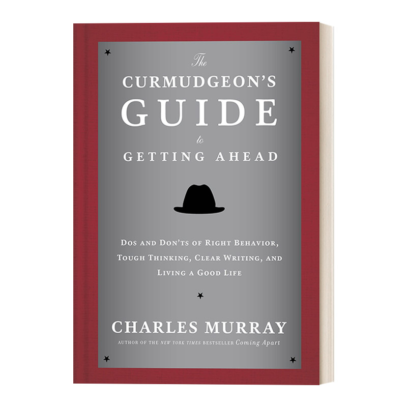 英文原版 The Curmudgeon's Guide to Getting Ahead 倔老头教你出人头地 Charles Murray 精装 英文版 进口英语原版书籍