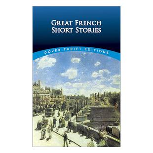 英文版 书籍 Short Dover Thrift 法国伟大短篇小说集 French Stories 进口英语原版 英文原版 Editions Great